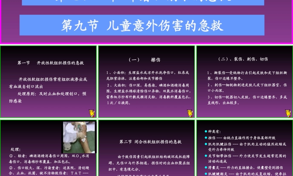 常见意外伤害的急救.ppt