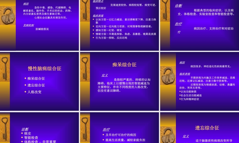 器质性精神病-覃松.ppt