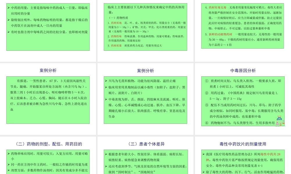 药品剂量与用法.ppt