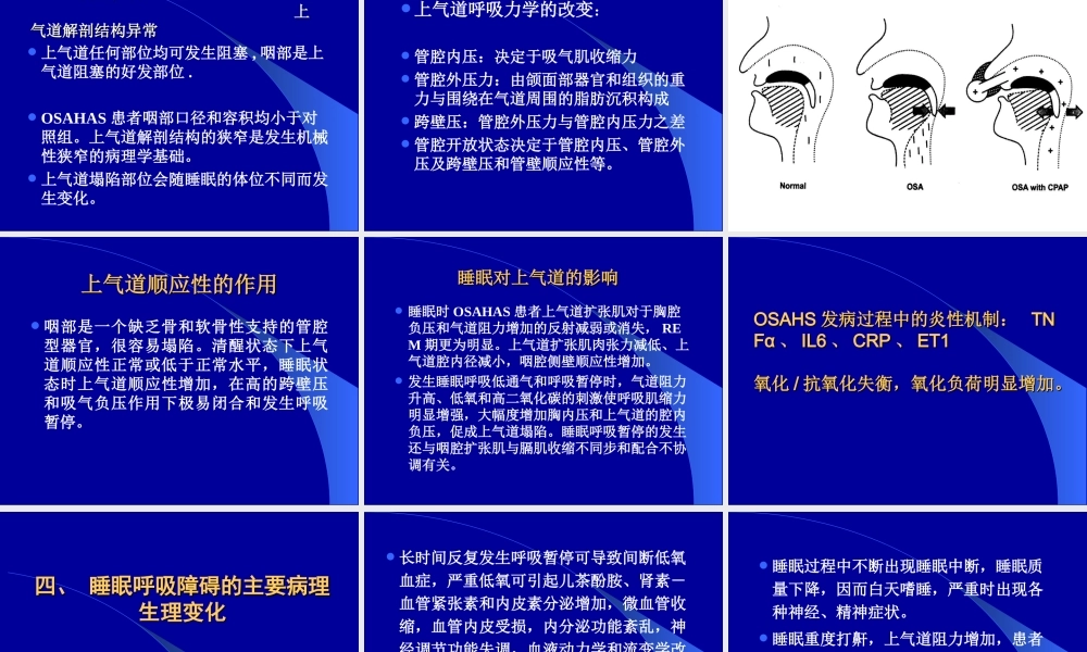 何权瀛--阻塞型睡眠呼吸暂停低通气综合征诊治进展.ppt