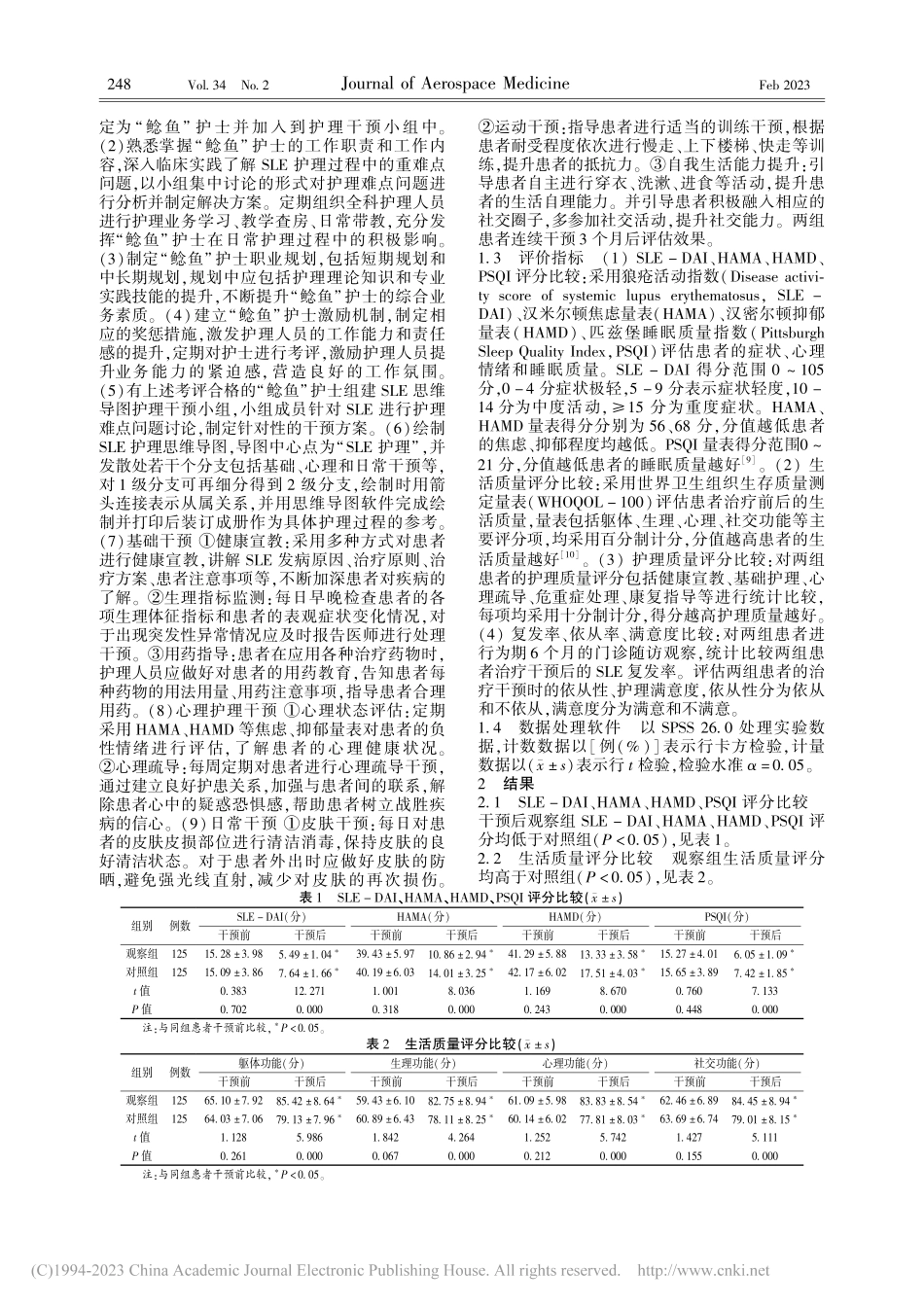 “鲶鱼效应”联合思维导图模...复发率及狼疮活动指数的影响_刘玉培.pdf_第2页