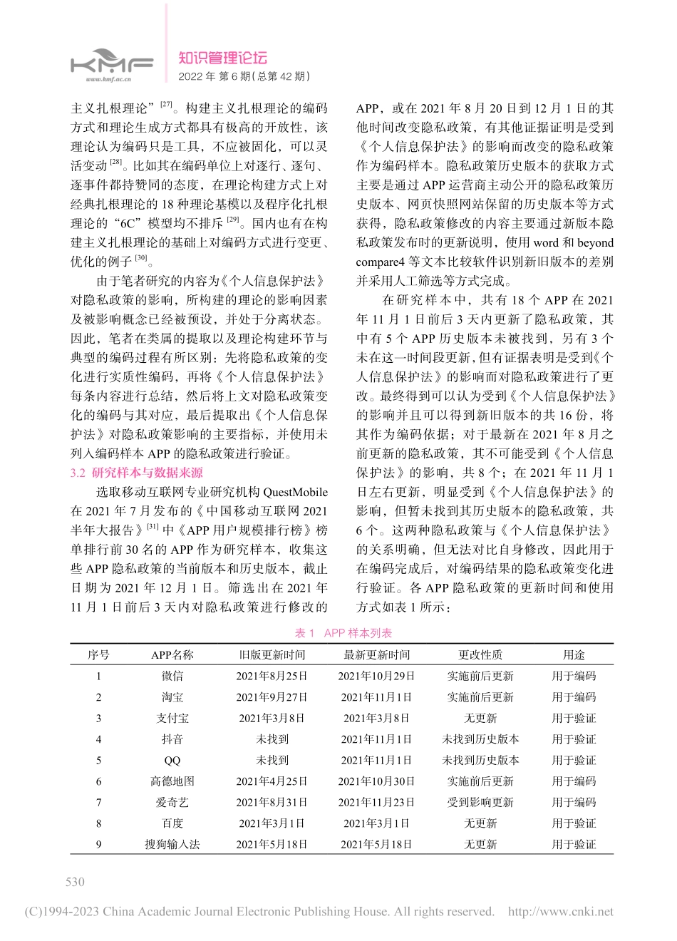 《个人信息保护法》对APP隐私政策的影响研究_韩朔.pdf_第3页