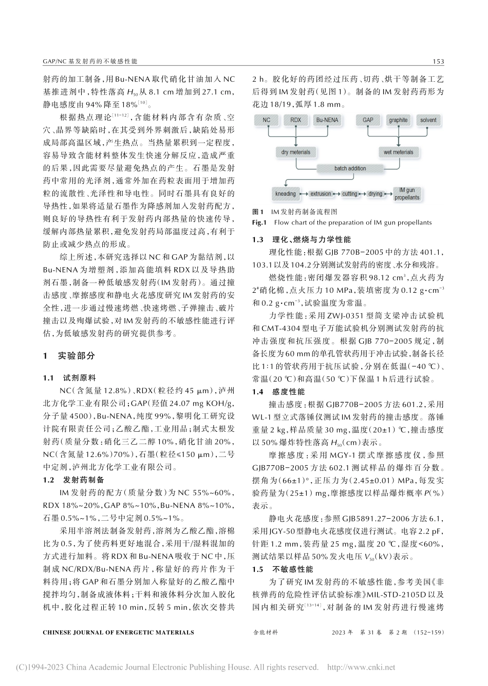 GAP_NC基发射药的不敏感性能_宋育芳.pdf_第2页