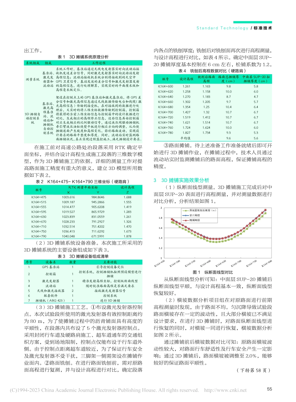 3D摊铺技术在高速公路养护工程中的应用_陈广辉.pdf_第2页