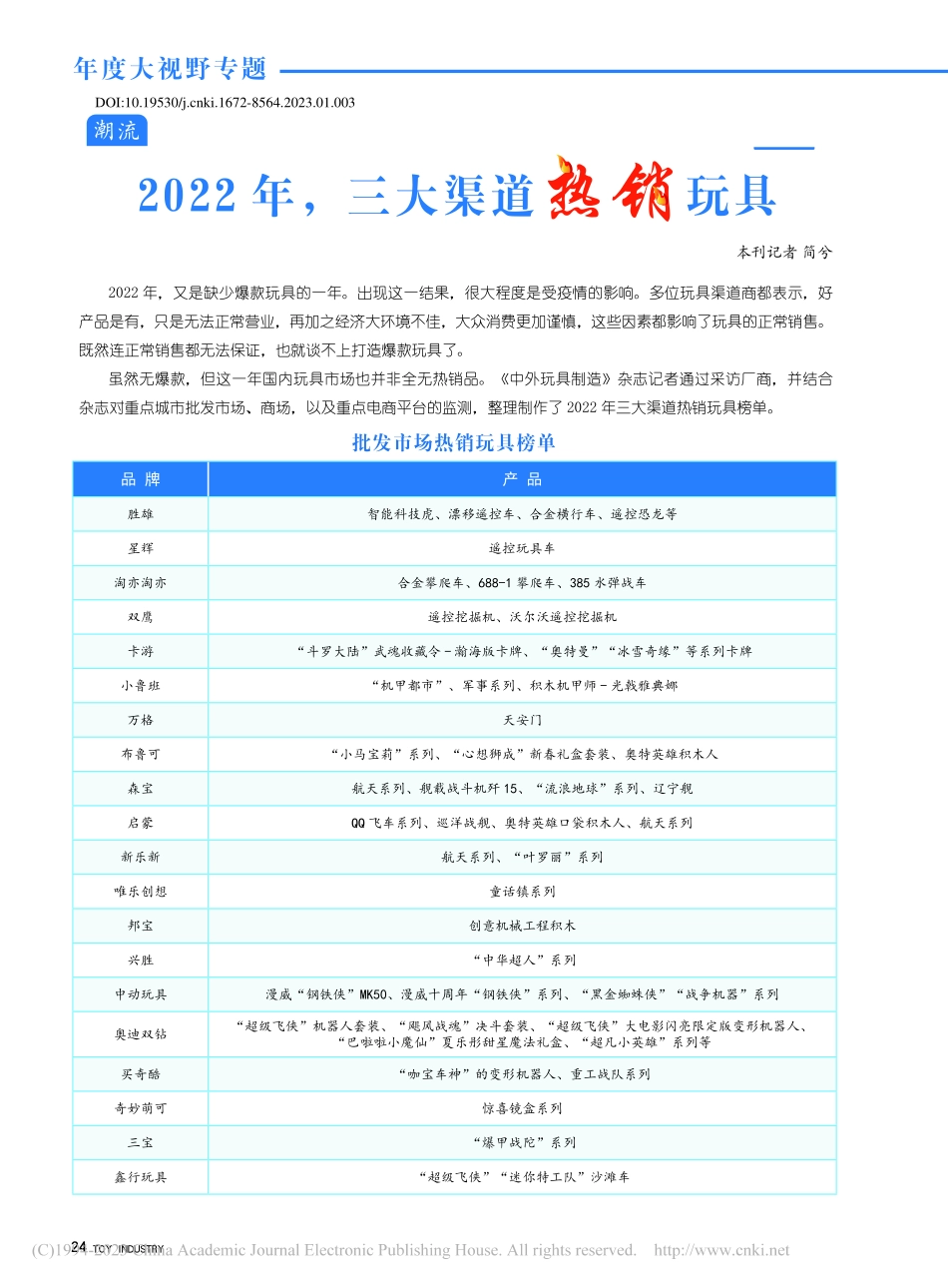 2022年,三大渠道热销玩具_简兮.pdf_第1页