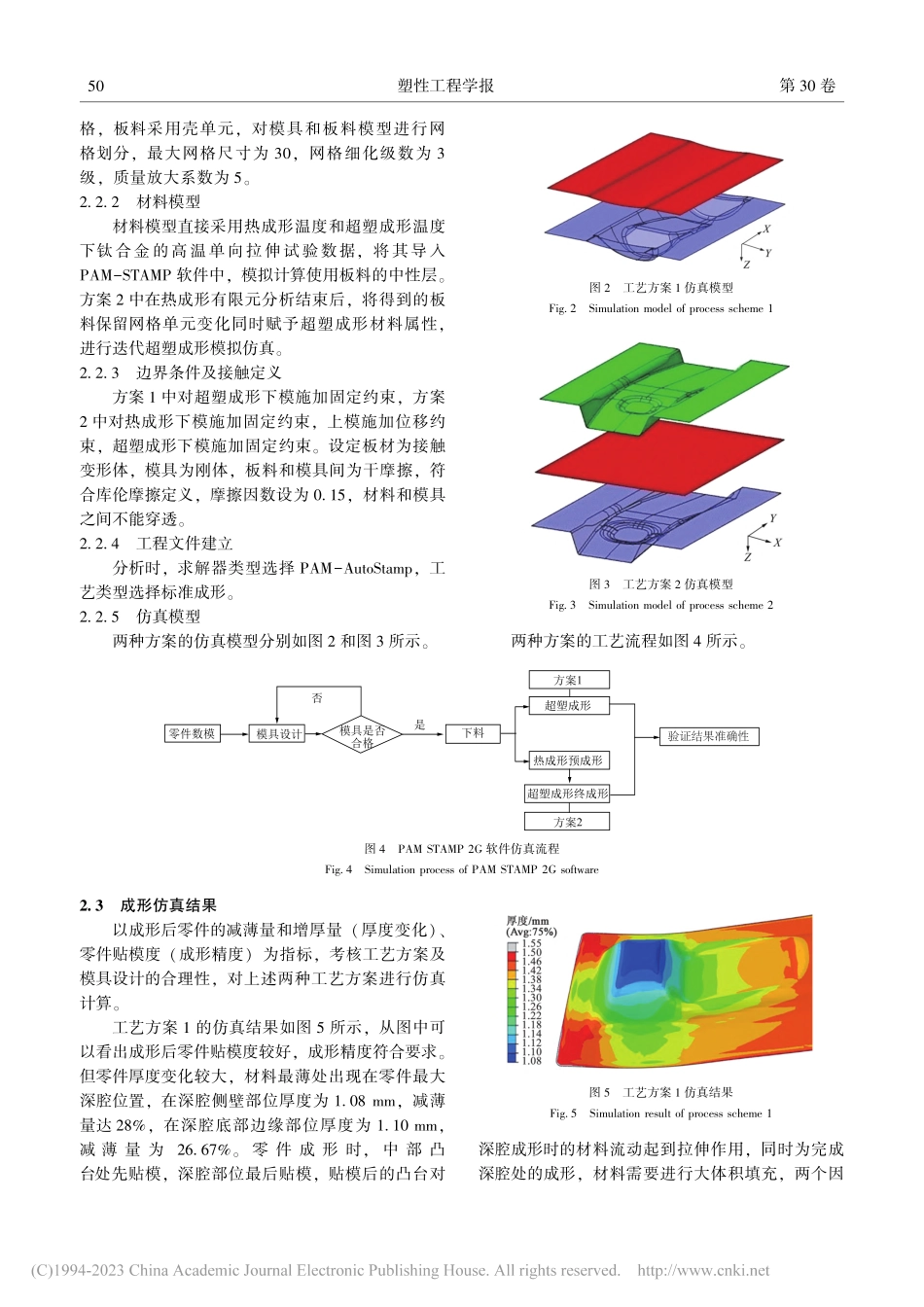 TC4钛合金大深腔反向变曲率复杂蒙皮零件成形工艺_高大明.pdf_第3页