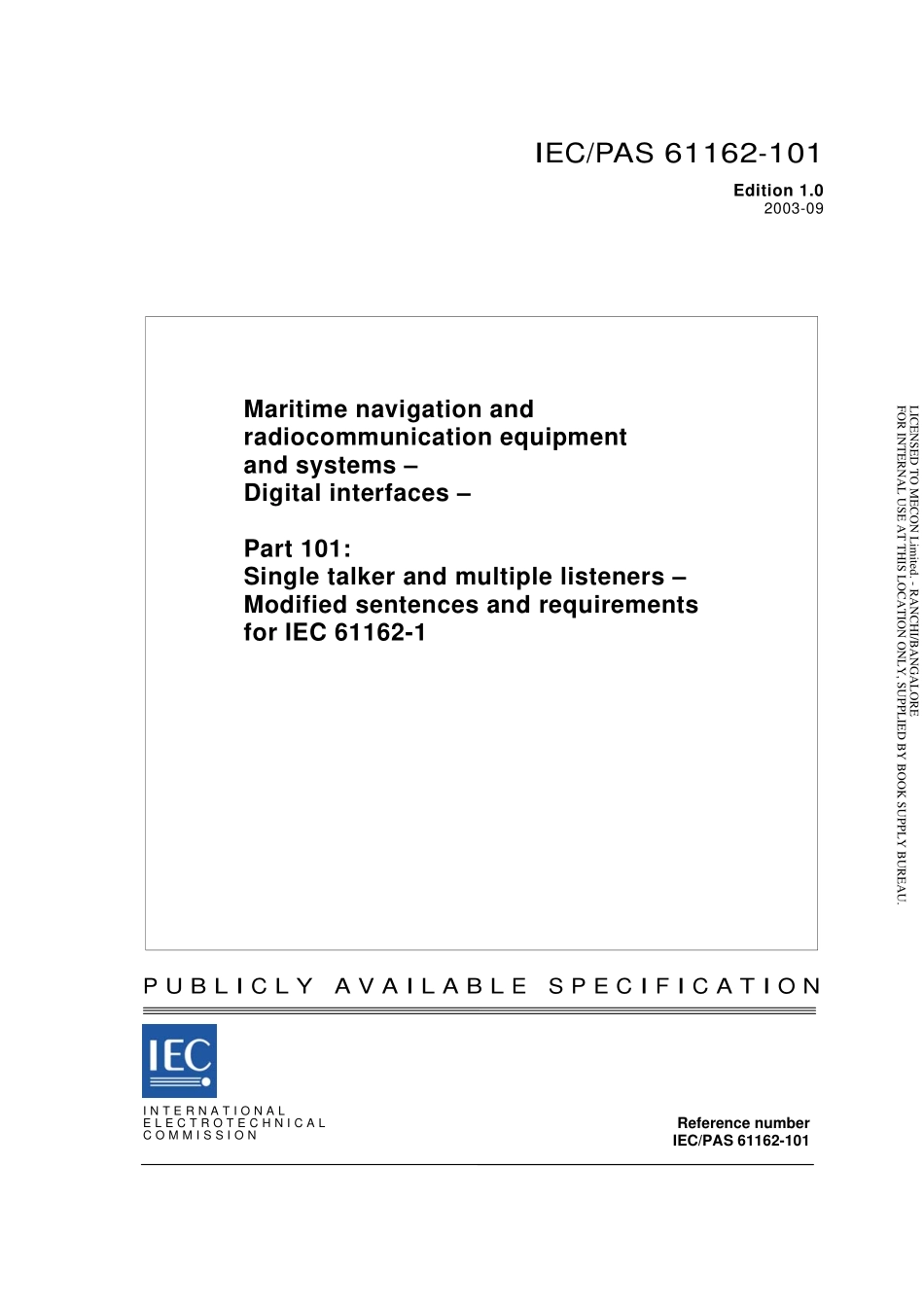 IEC_PAS_61162-101-2003.pdf_第1页