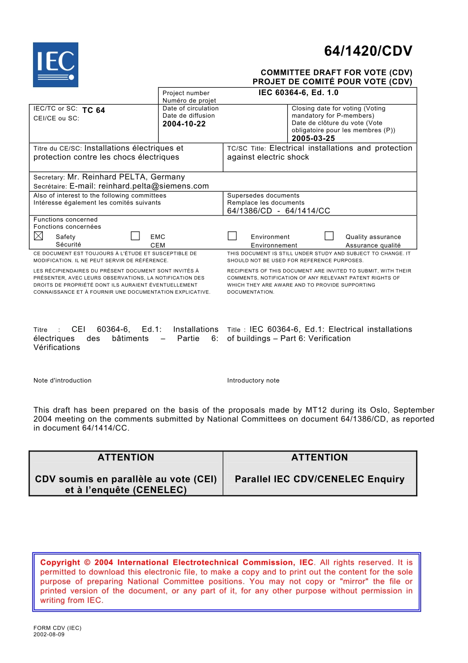 IEC_64-1420e-CDV.pdf_第1页