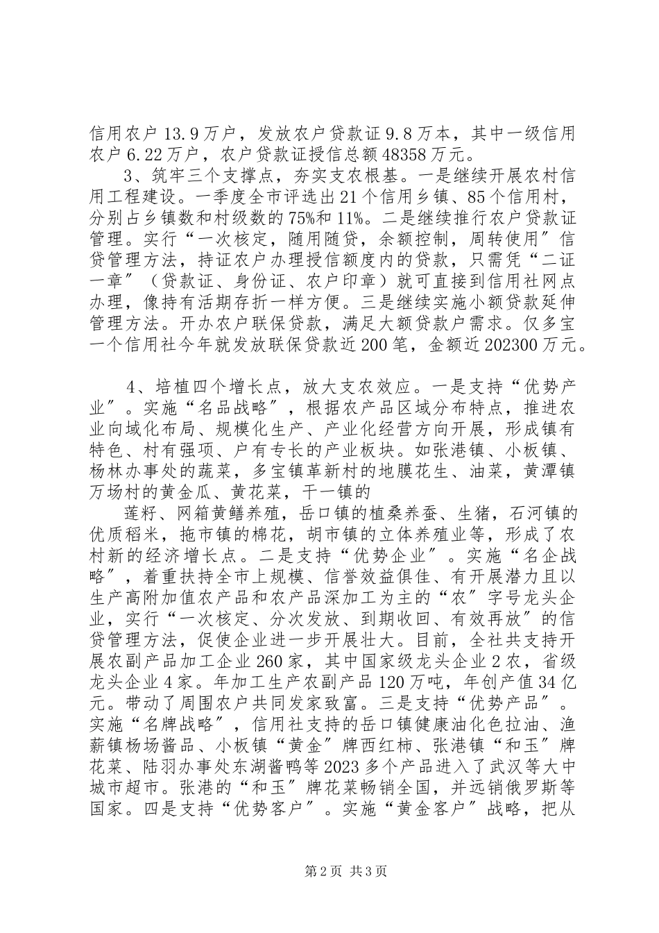 2023年信用社创新支农显亮点总结.docx_第2页