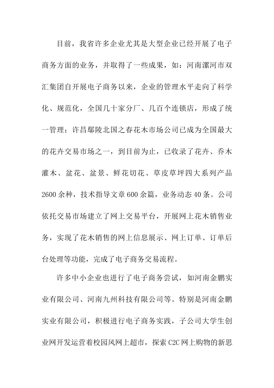 某省电子商务发展中存在的问题与对策公共管理专业.docx_第2页