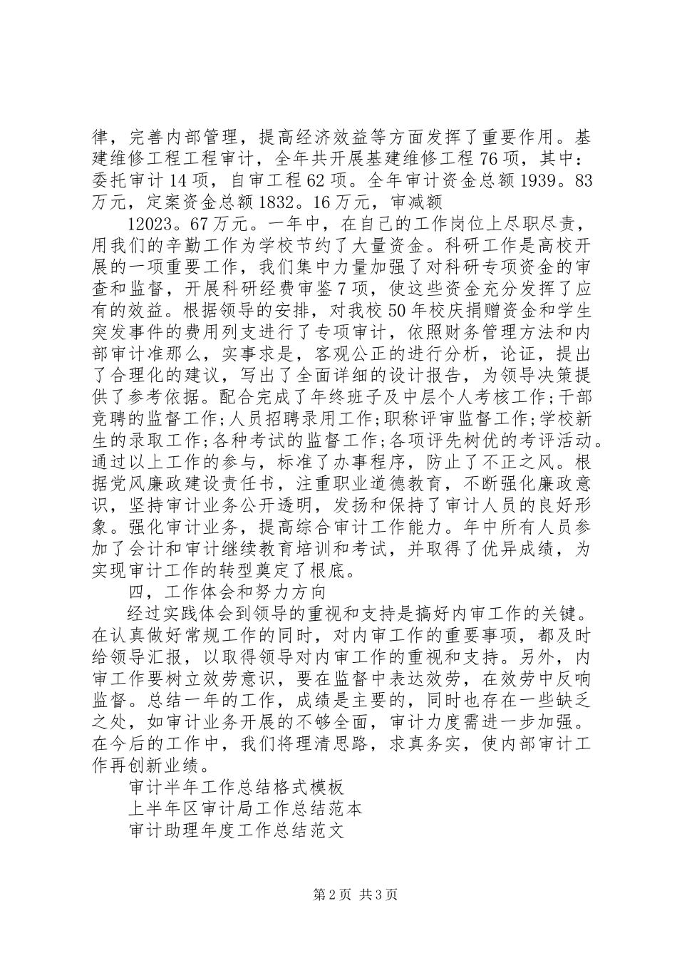 2023年学校审计工作总结2.docx_第2页