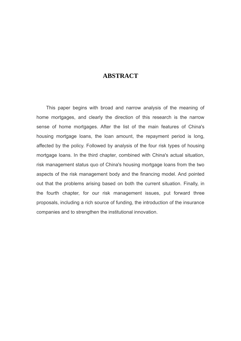 住房抵押贷款风险控制研究分析会计学专业.doc_第2页