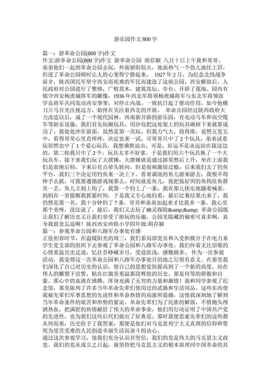 2023年游乐园作文8字.docx_第1页