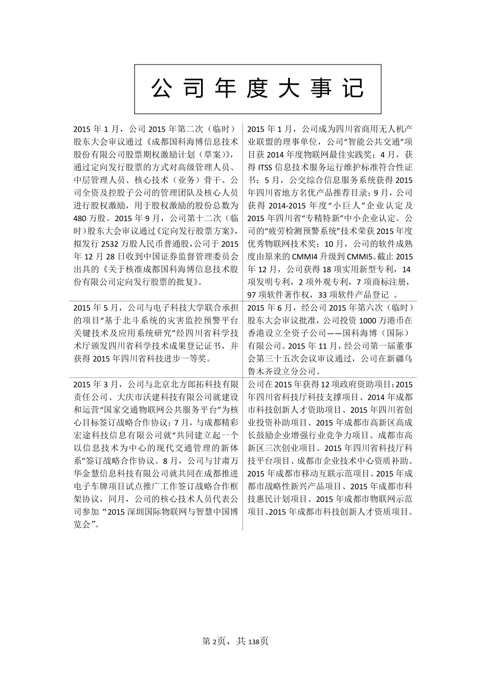 430629_2015_国科海博_2015年年度报告_2016-04-18.pdf_第2页