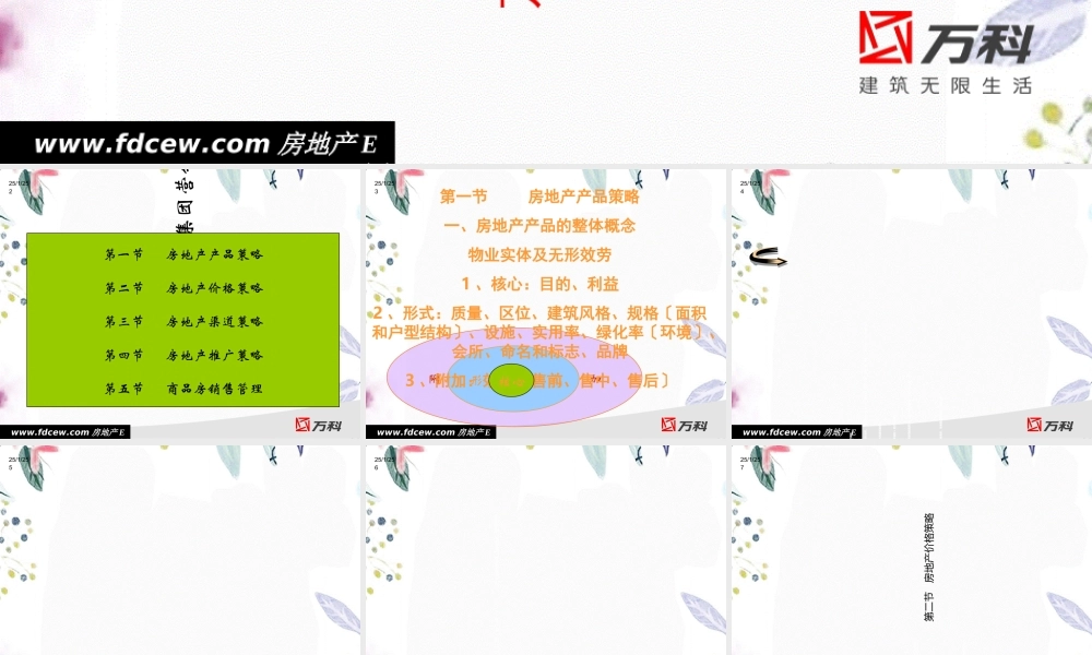 2023年万科地产营销策划中心培训（教学课件）.ppt