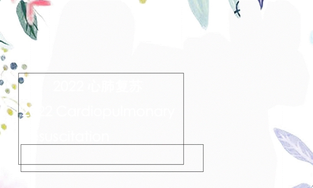 2023年国际心肺复苏指南ppt（教学课件）.ppt