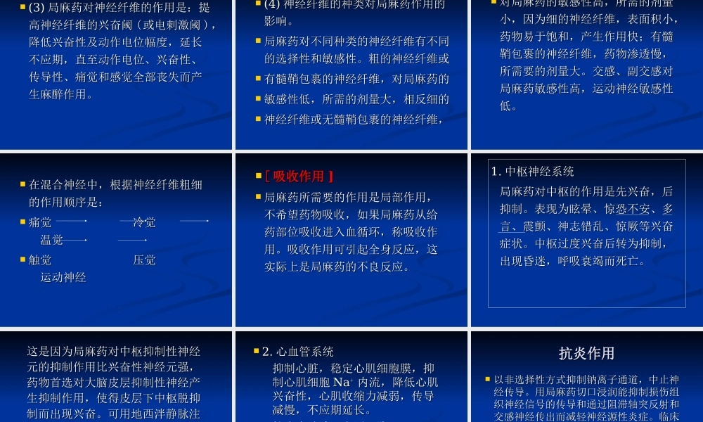 2023年局麻药（教学课件）.ppt