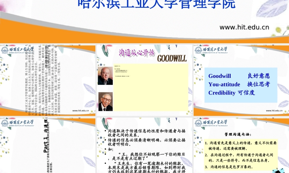 2023年张莉激励艺术与沟通技巧哈飞（教学课件）.ppt