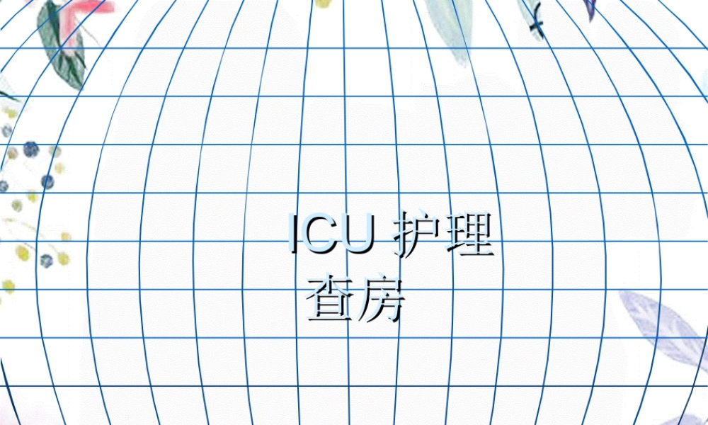 2023年护理查房（教学课件）.ppt