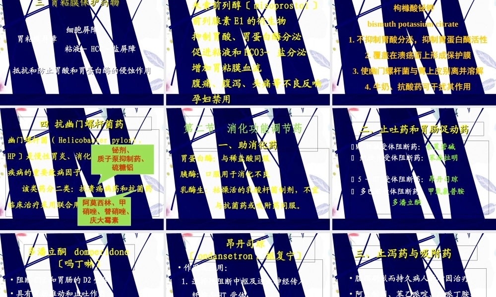 2023年消化系统药（教学课件）.ppt