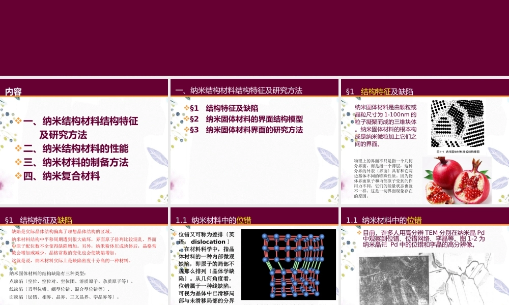 2023年第七 纳米固体材料（教学课件）.ppt