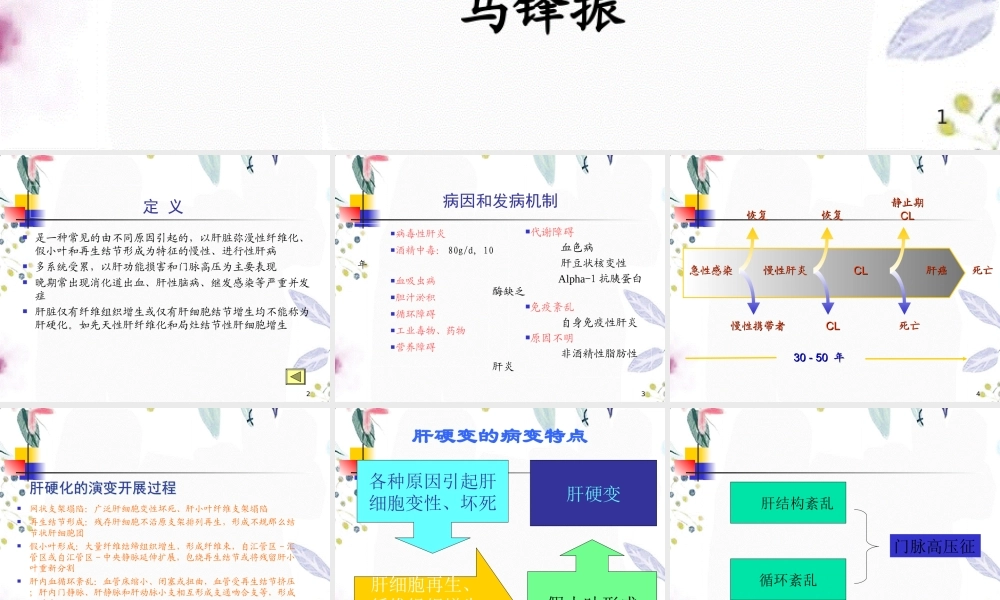 2023年肝硬化（教学课件）.ppt