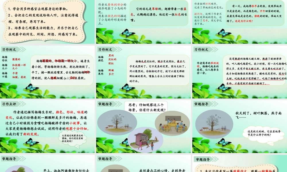 05第五单元习作指导（备用2）.ppt