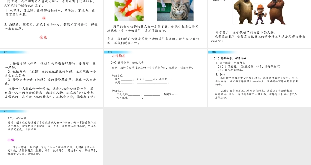 习作 小小“动物园”.pptx