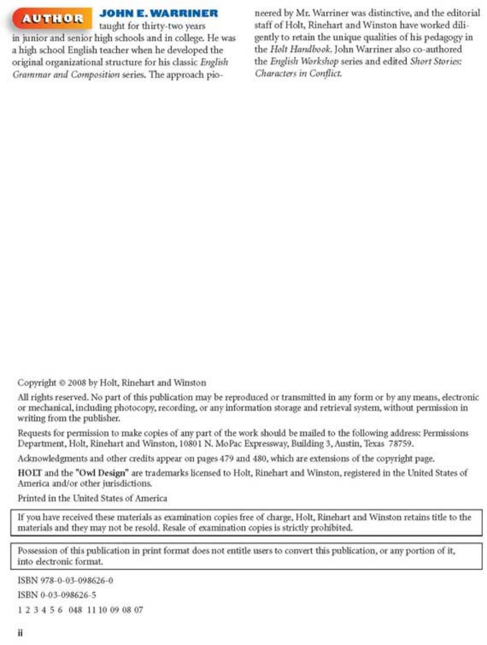 Warriner's Handbook SE.PDF_第3页