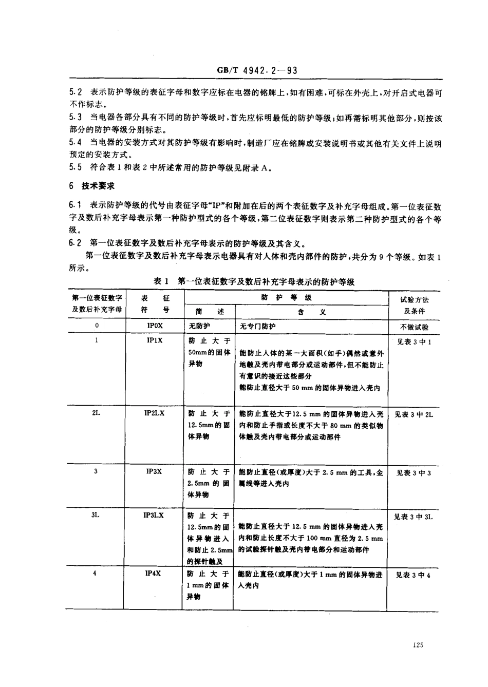 GB∕T 4942.2-1993 低压电器外壳防护等级.pdf_第3页
