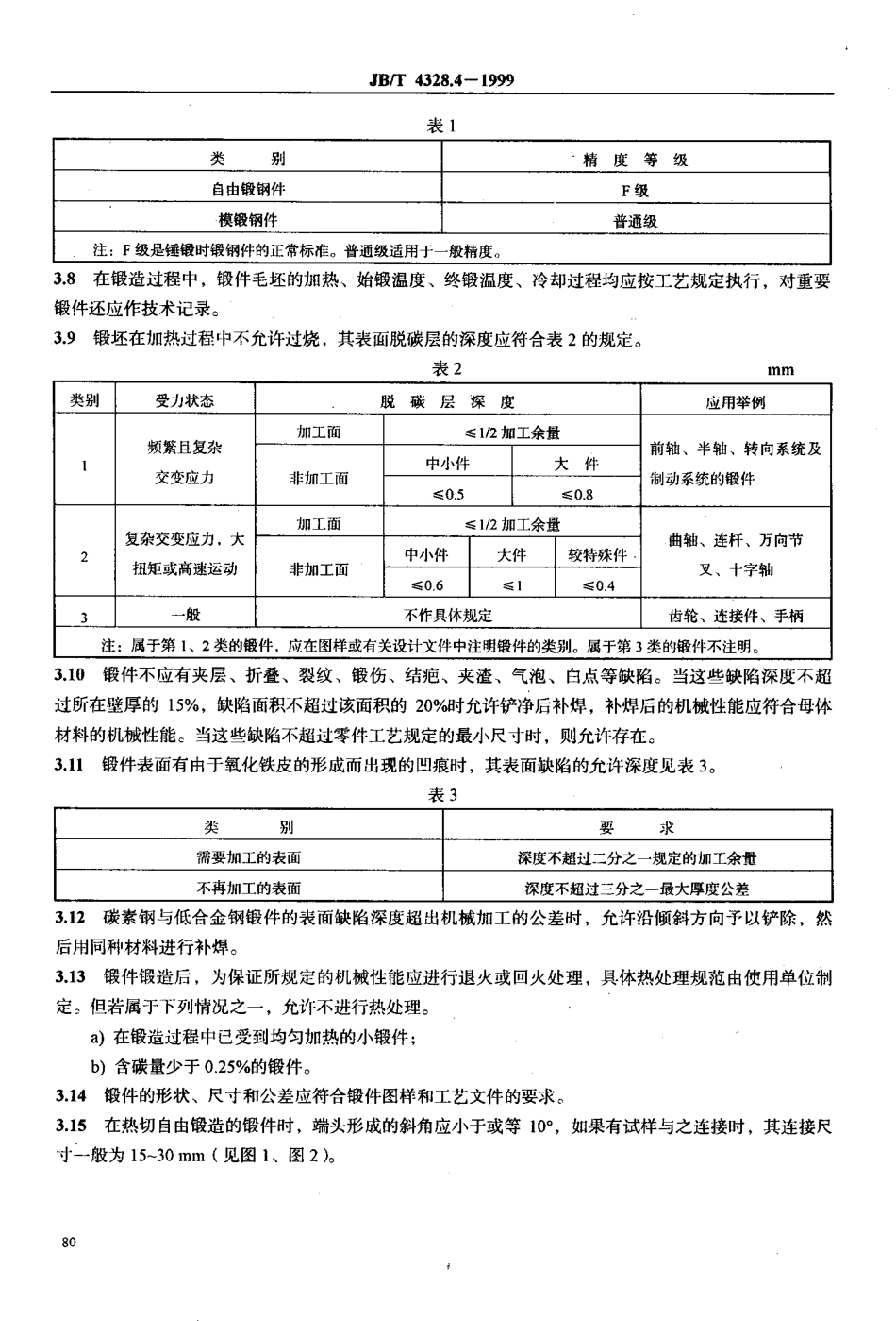JB∕T 4328.4-1999_电工专用设备锻造通用技术条件.pdf_第3页