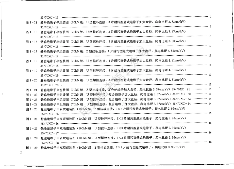 国家电网 架空送电线路绝缘子串组装图集 35kV部分.pdf_第2页