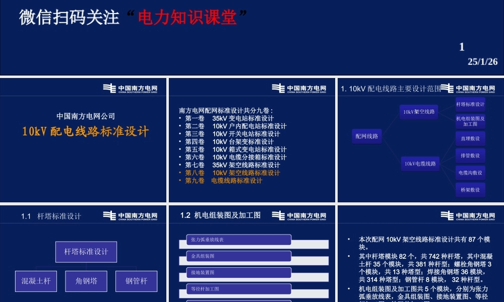 10kV架空线路标准设计.ppt