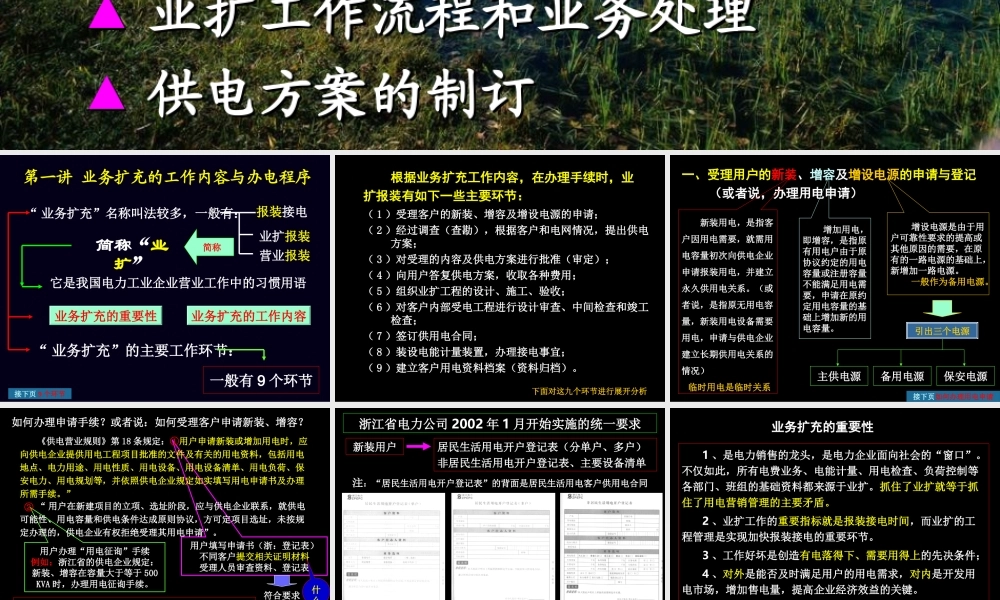 业扩工作培训.ppt