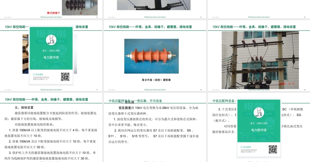 中低压配网网络及主要设备介绍.ppt