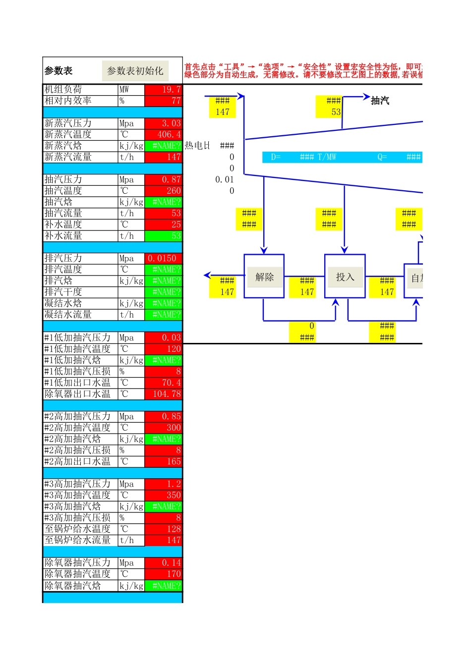 汽轮机组工况计算.xls_第3页