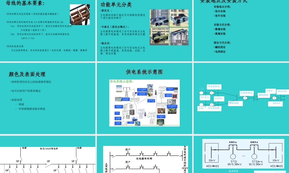 低压配电柜基础知识.ppt