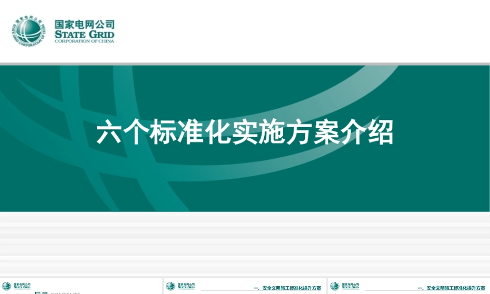 六个标准化实施方案介绍.pptx