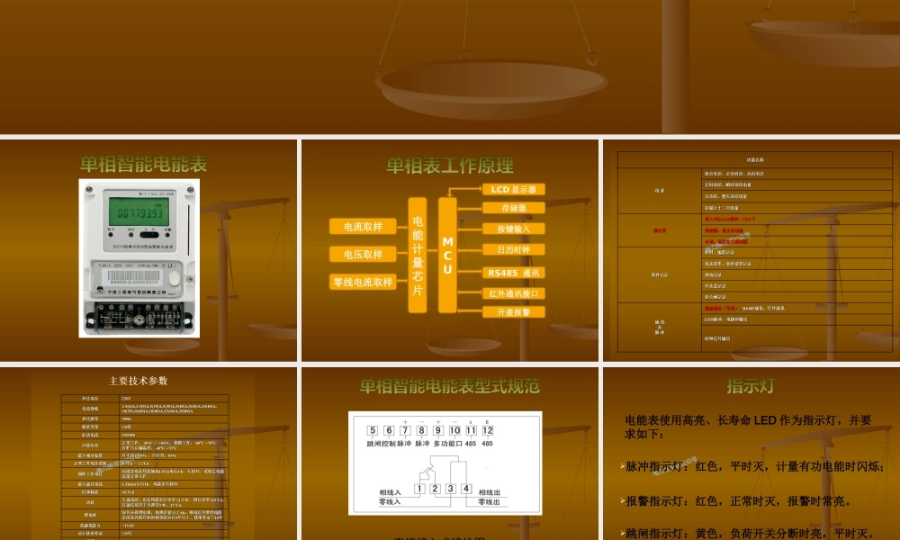 单相智能电能表介绍.ppt