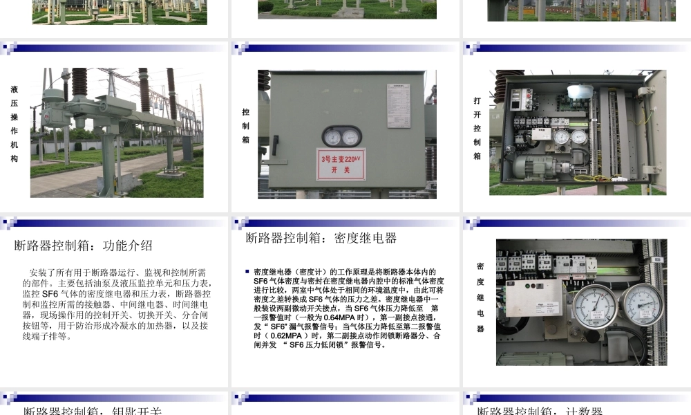 变电运行新进职工培训资料－220kV开关简介.ppt