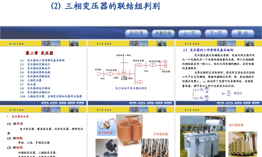 变压器原理基本结构培训课件.ppt
