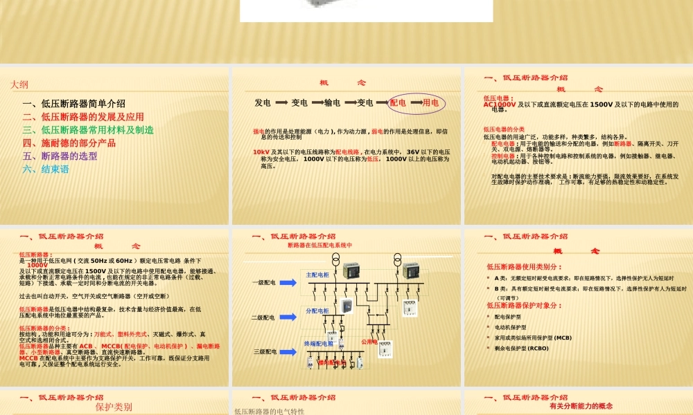 断路器知识培训.pptx