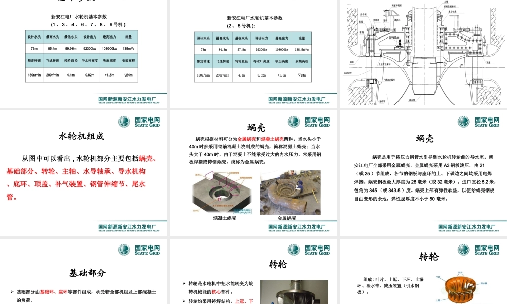 水轮机及引水机构介绍.ppt