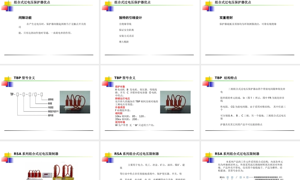 国家电网 变电站一次设备 避雷器技术培训课件.ppt