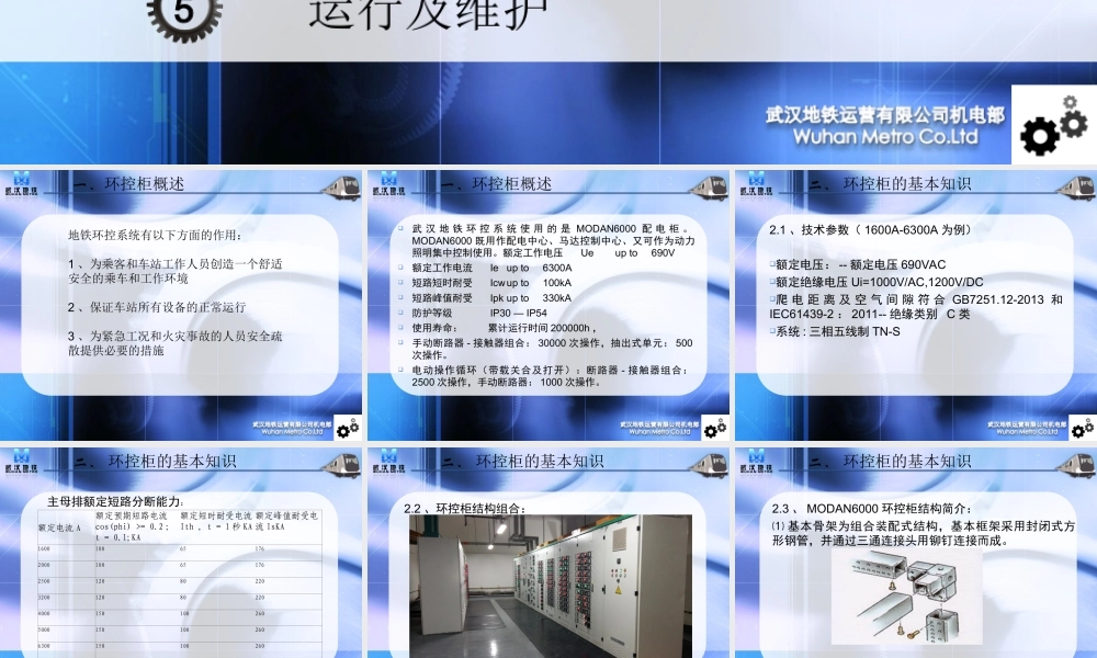 环控柜原理及故障处理.ppt