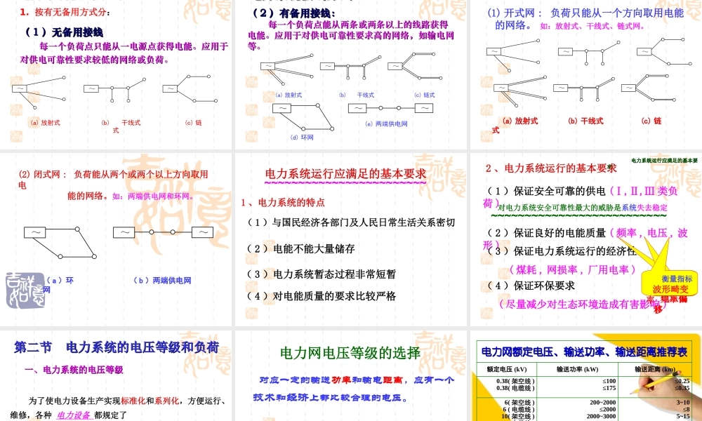 电力系统概述和基本概念.ppt