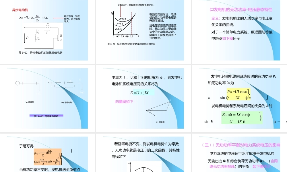 电力系统的电压与无功功率.pptx