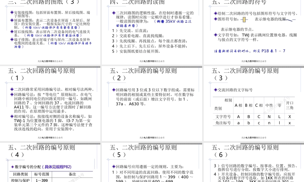 电气二次回路的基本知识.ppt