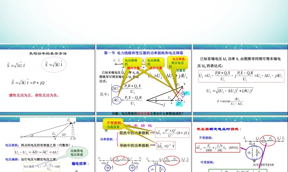电潮流手工算法.PPT