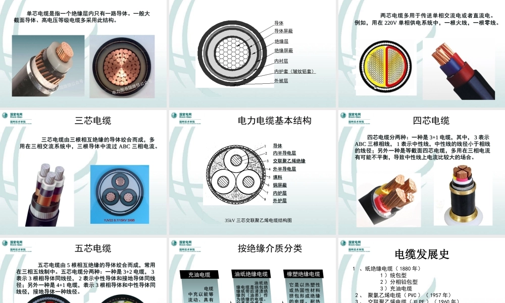 国家电网 优秀人才专家编写培训教材 电力电缆知识与试验技术.ppt